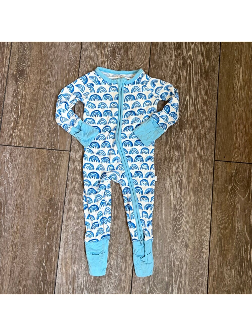 Little Sleepies Blue Rainbows